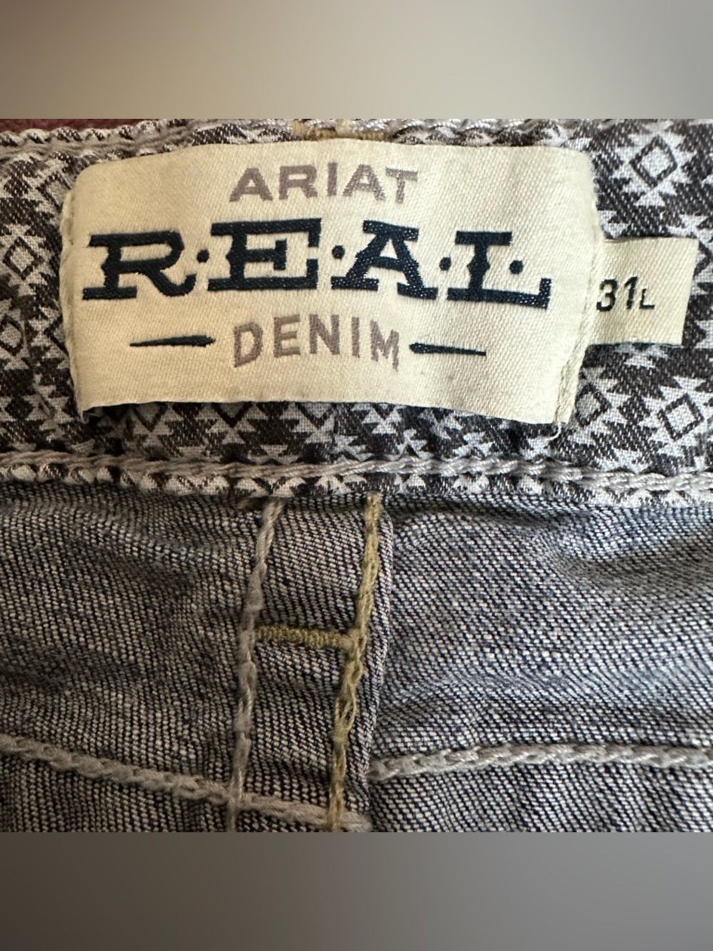 Ariat Women's REAL Perfect Rise Halyn Boot Cut Jeans 31 L - Picture 2 of 10